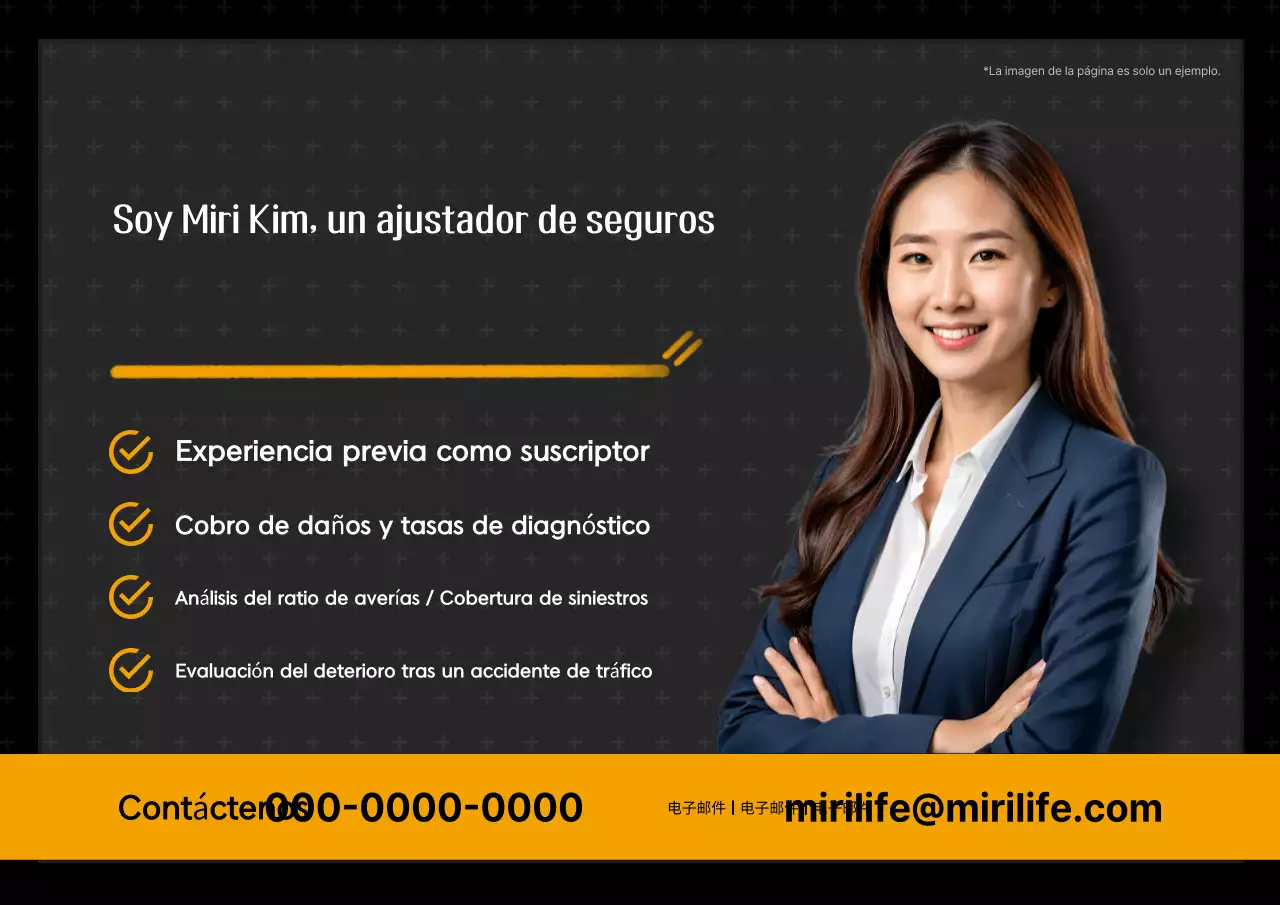 Guía de consultoría de seguros moderna de Orange