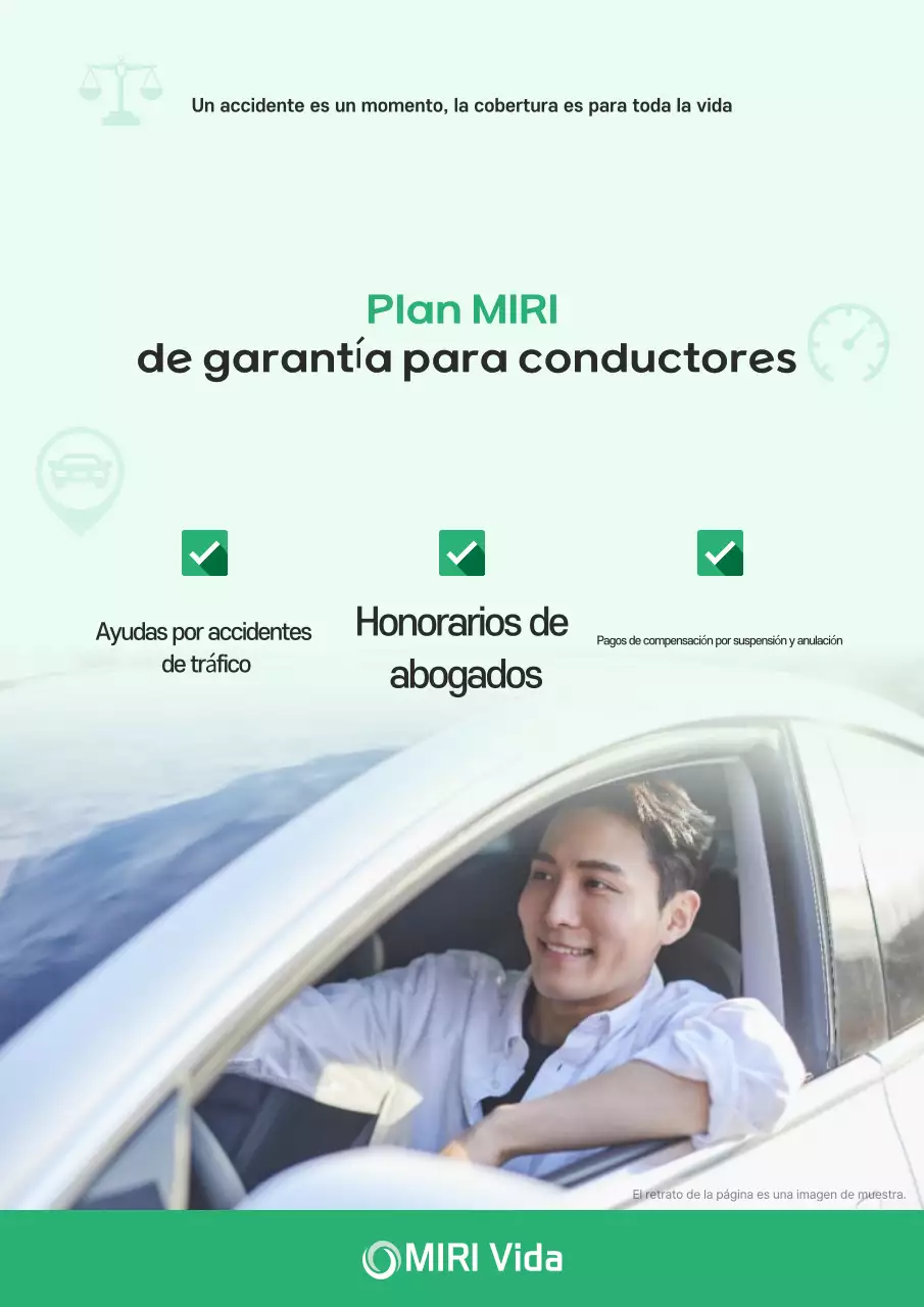 Anuncio de seguros moderno de Mint
