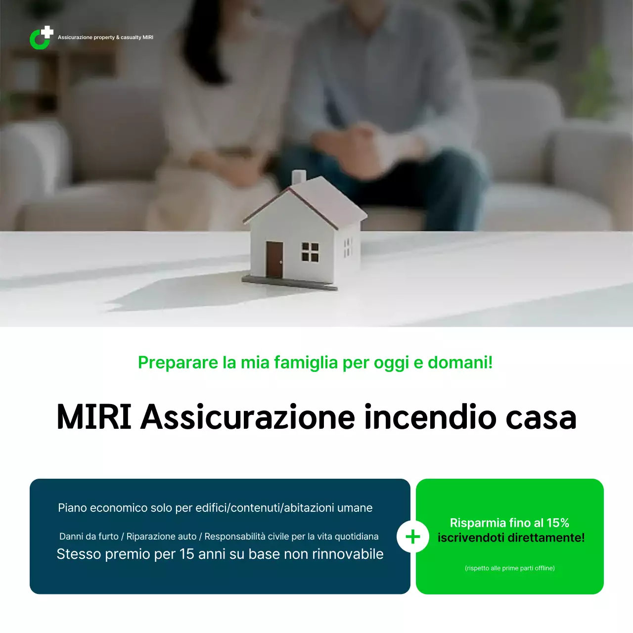 Pubblicità di Green Modern Insurance