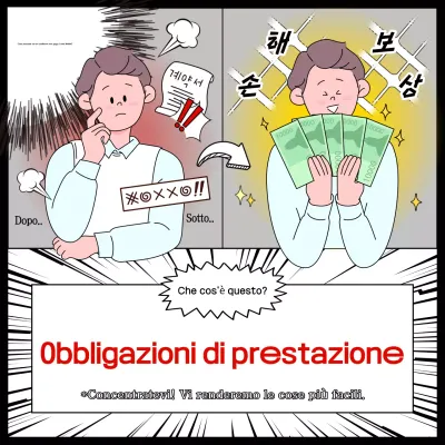 pubblicità assicurativa a fumetti grigia