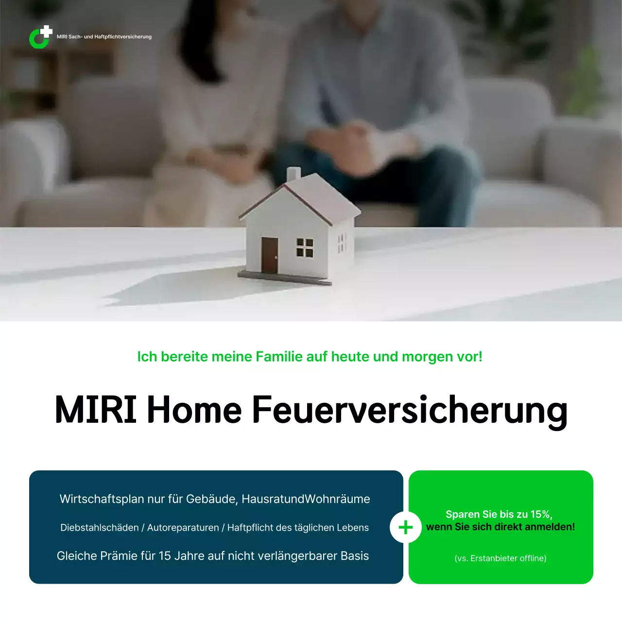 Green Modern Insurance Werbung