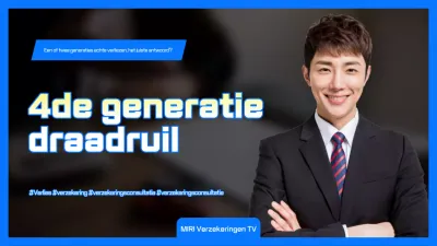 Advertentie voor Blue Modern Insurance