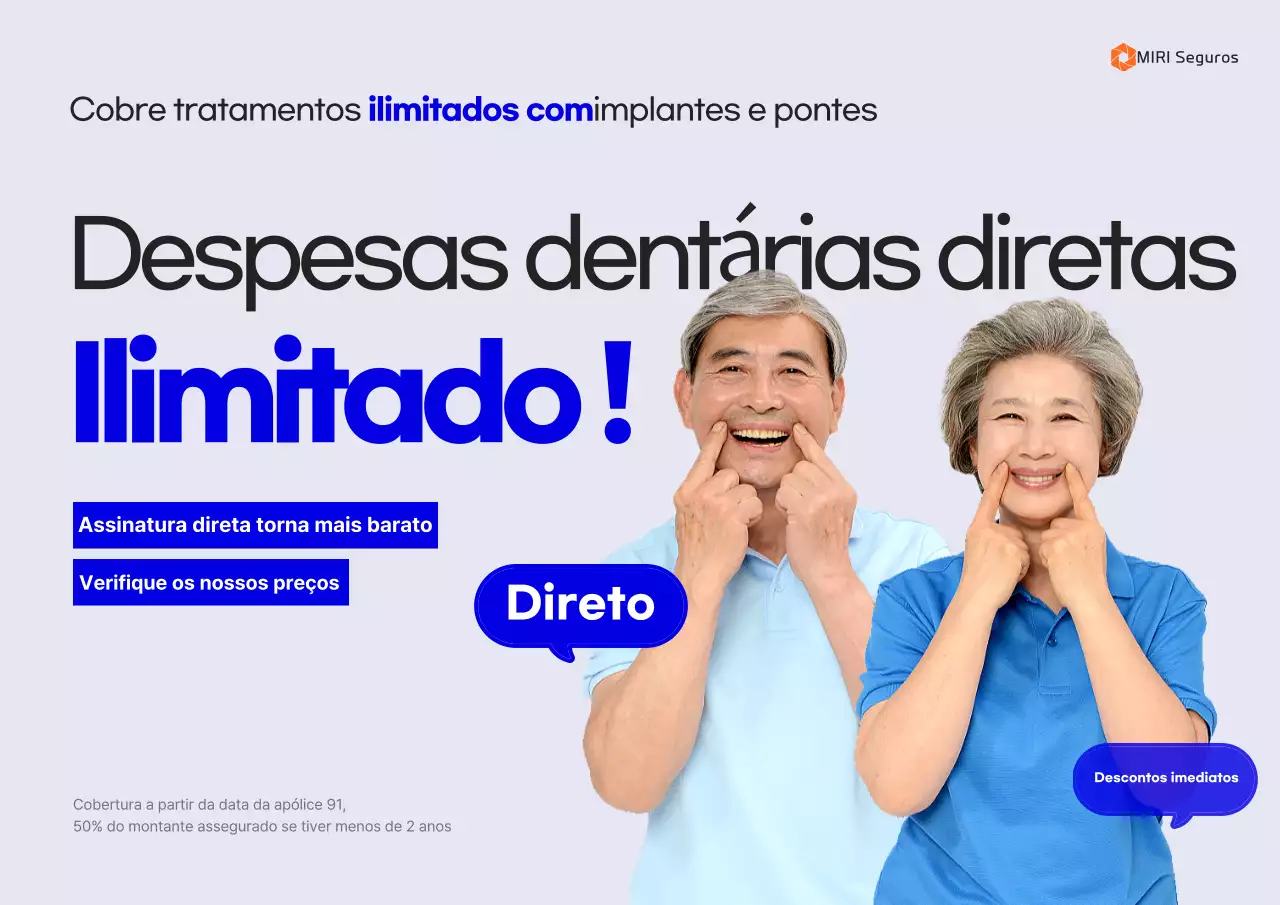 Anúncio do Seguro Odontológico Gray Clean