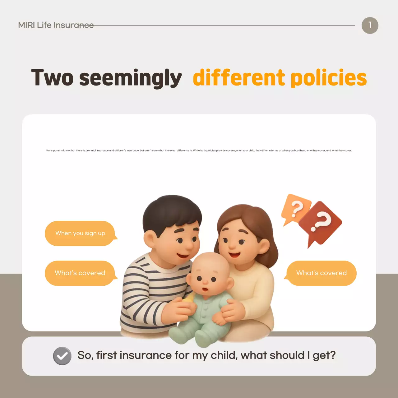 Orange Clean Insurance Advertisement