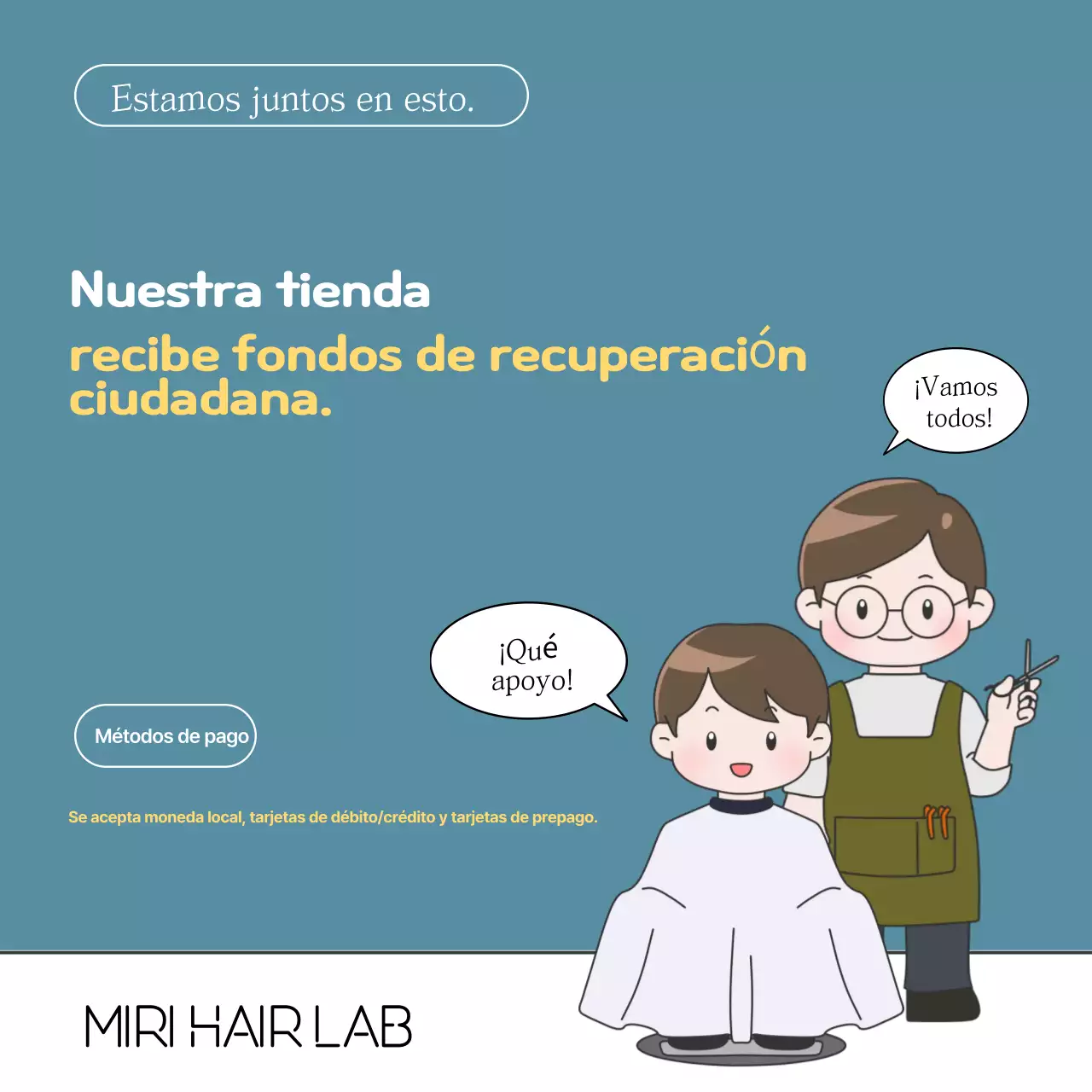 Guía para utilizar el Fondo de Apoyo Sky Blue Baby Minseong