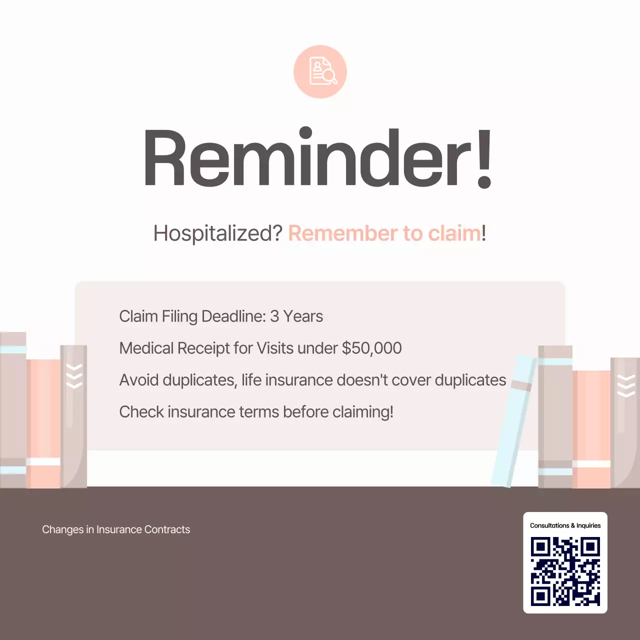 Simple Beige Loss Insurance Claim Guide