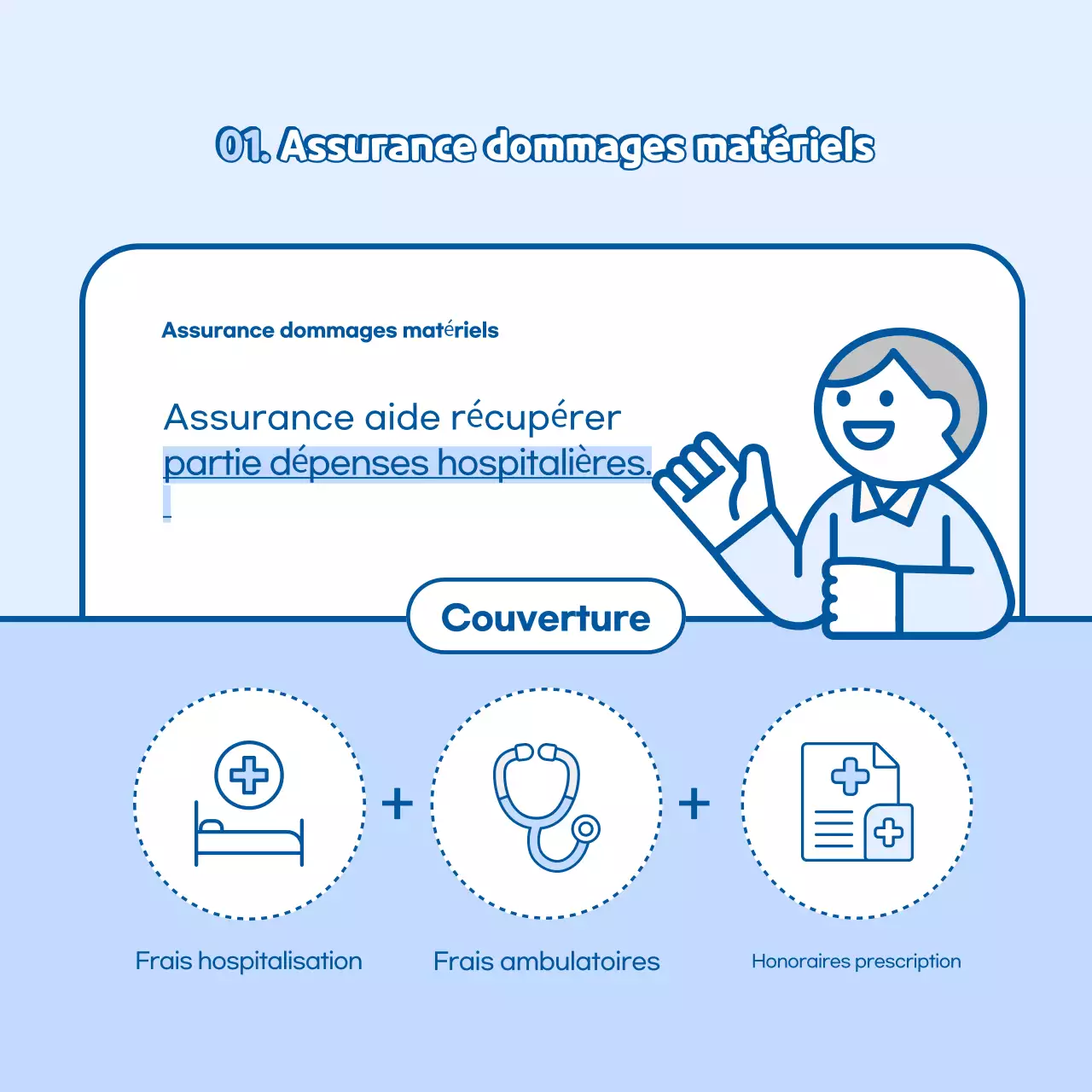 Guide d'assurance simple Sky Blue