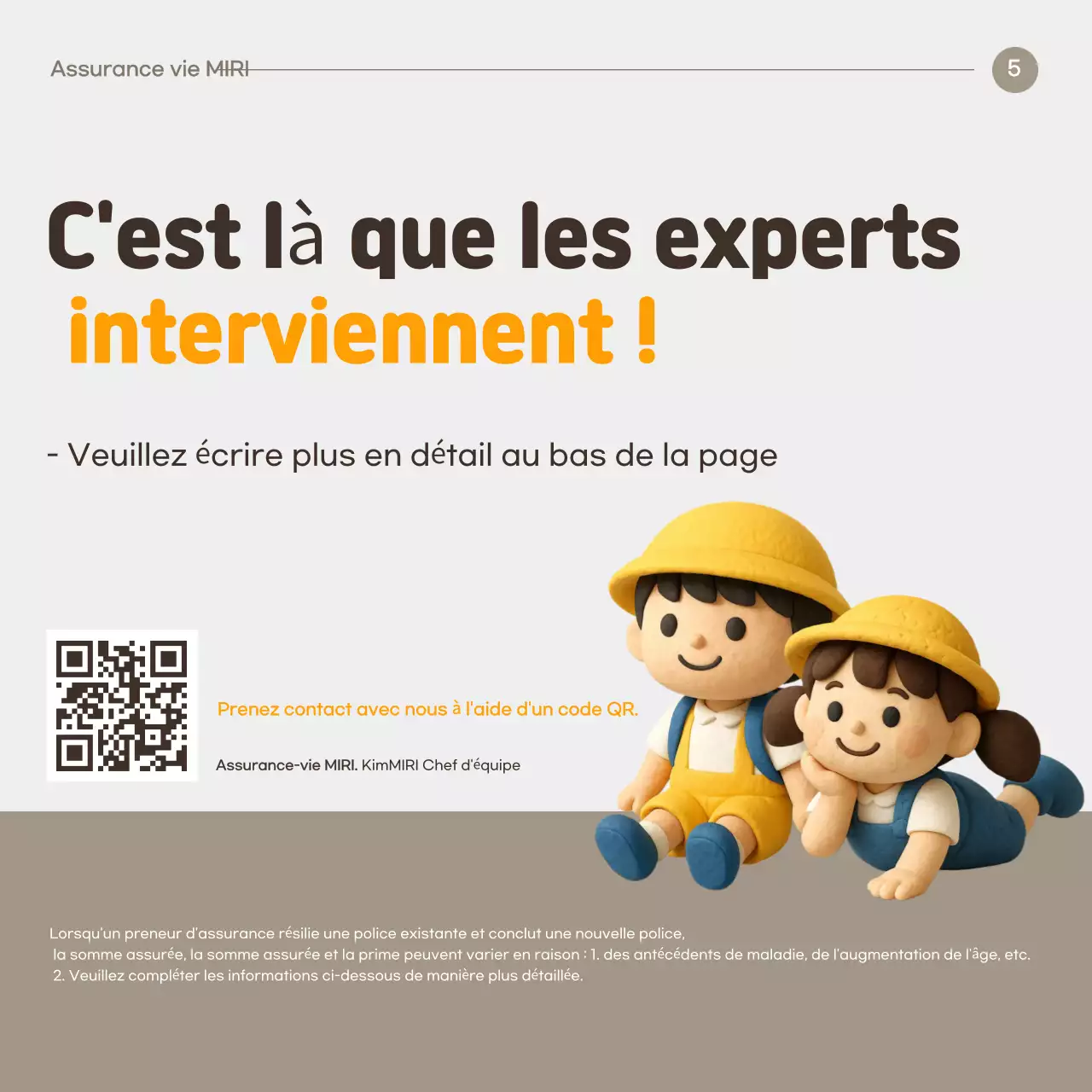 Publicité d'Orange Clean Insurance