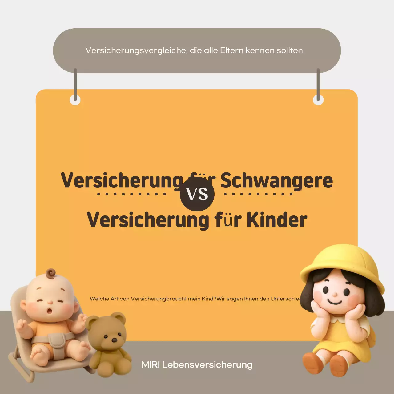 Anzeige der Orange Clean Versicherung