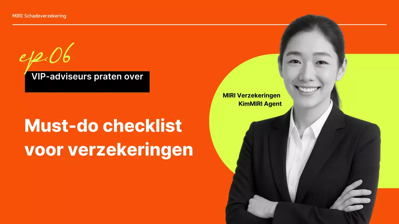 Advertentie voor Orange Modern Insurance