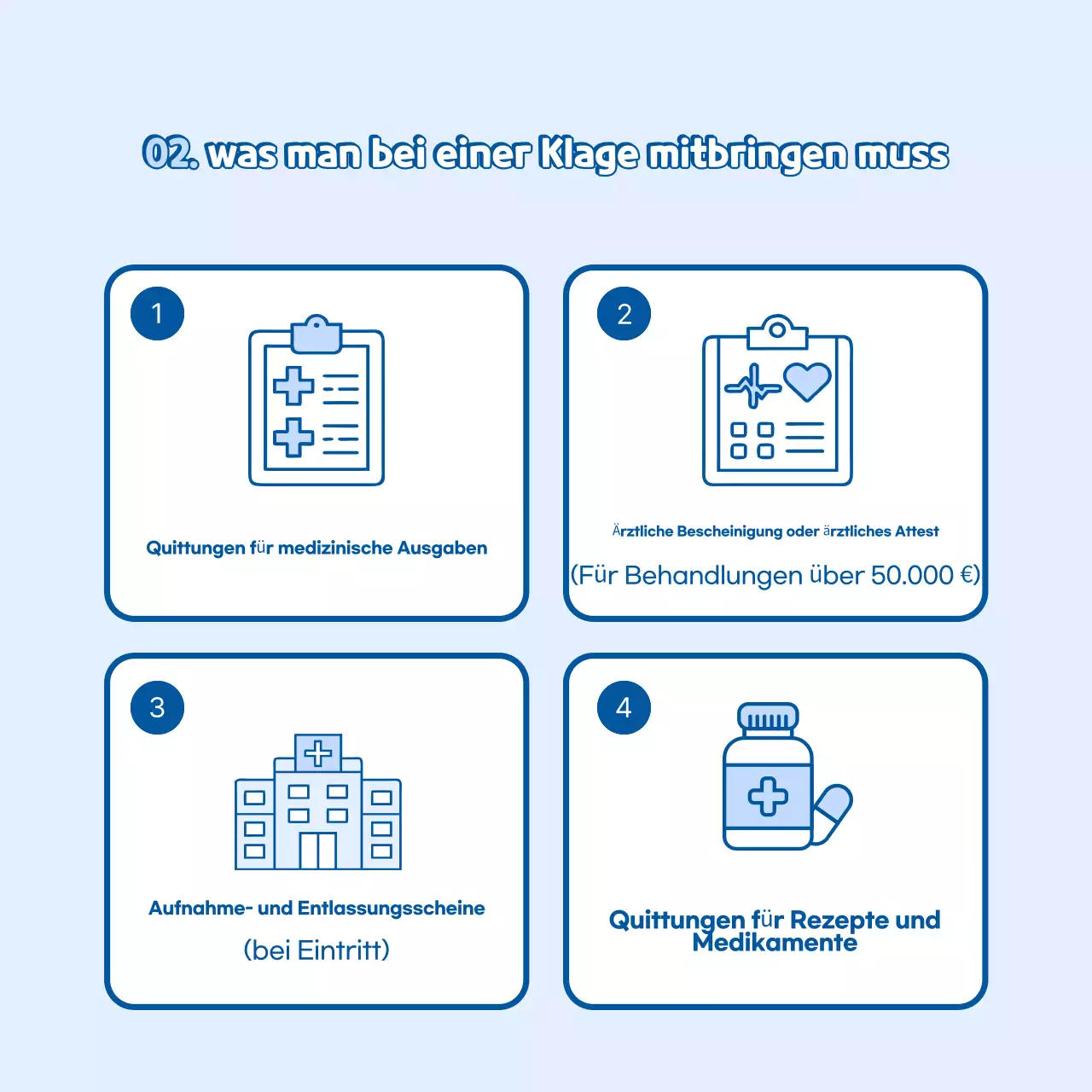 Sky Blue Einfacher Versicherungsleitfaden