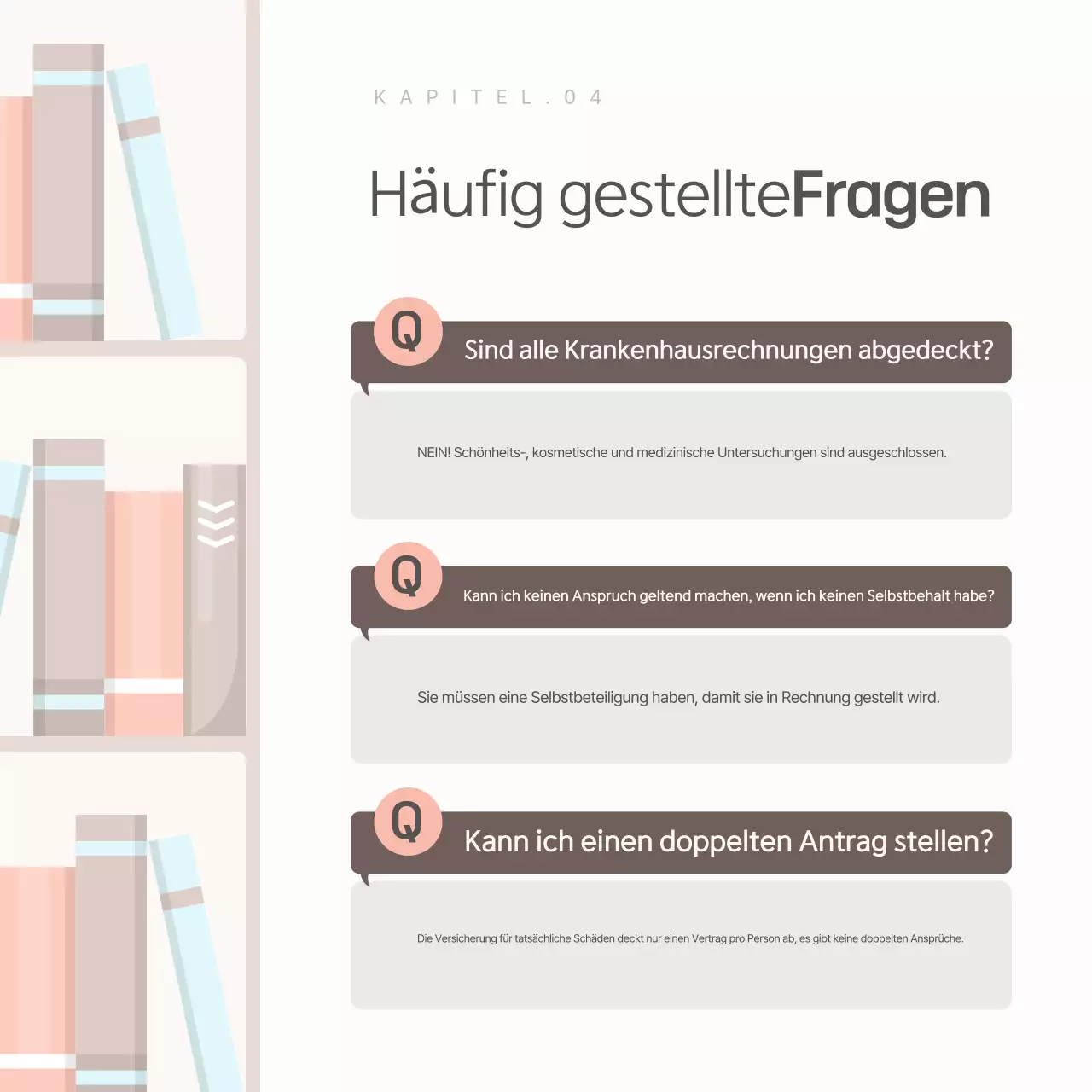 Simple Beige Loss Versicherungsanspruchsleitfaden