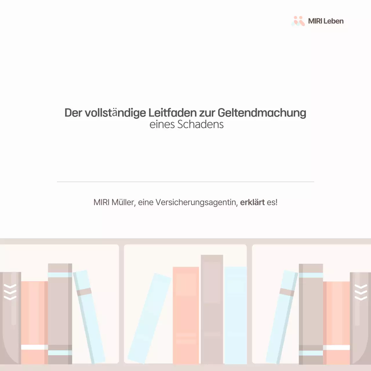 Simple Beige Loss Versicherungsanspruchsleitfaden