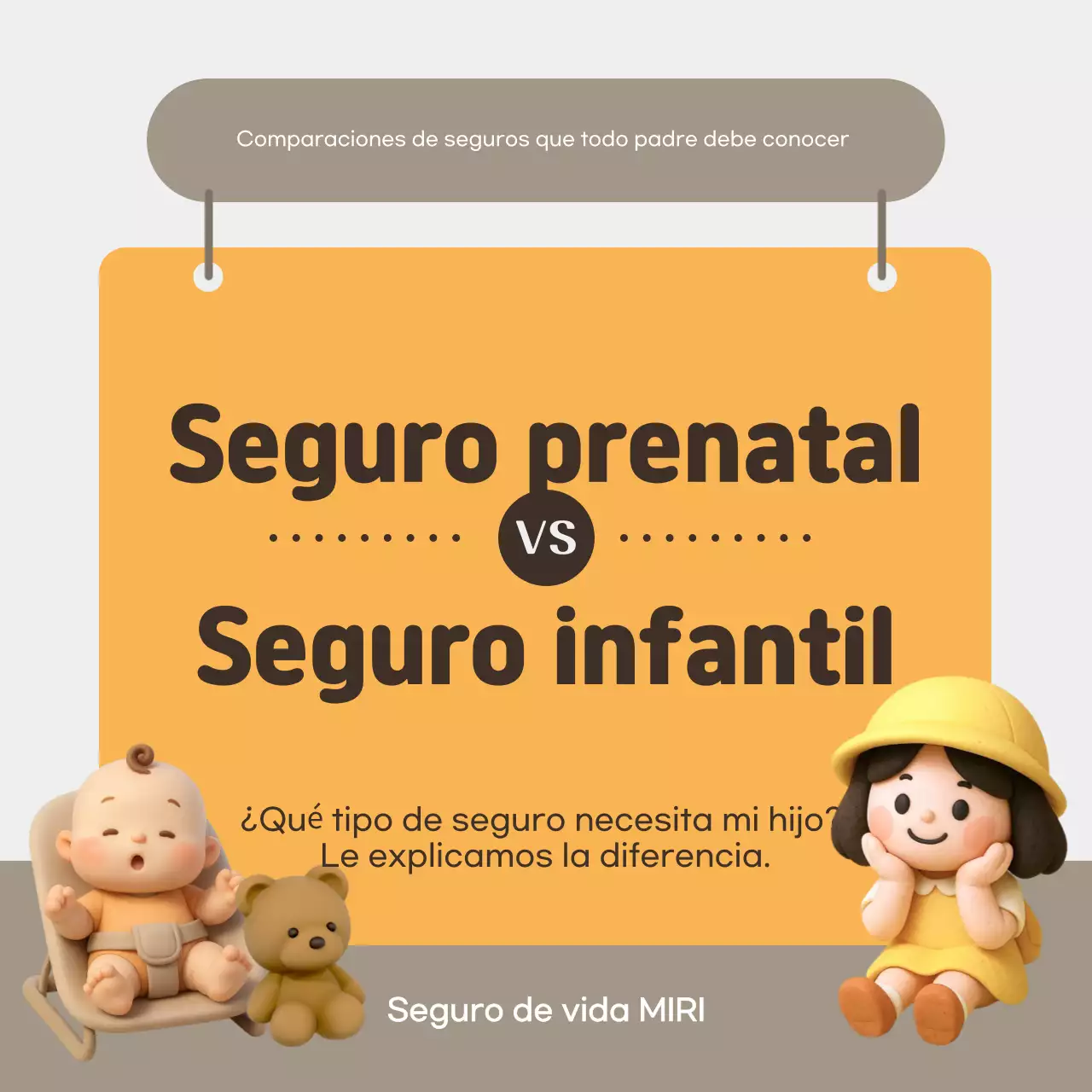 Anuncio de seguros de Orange Clean