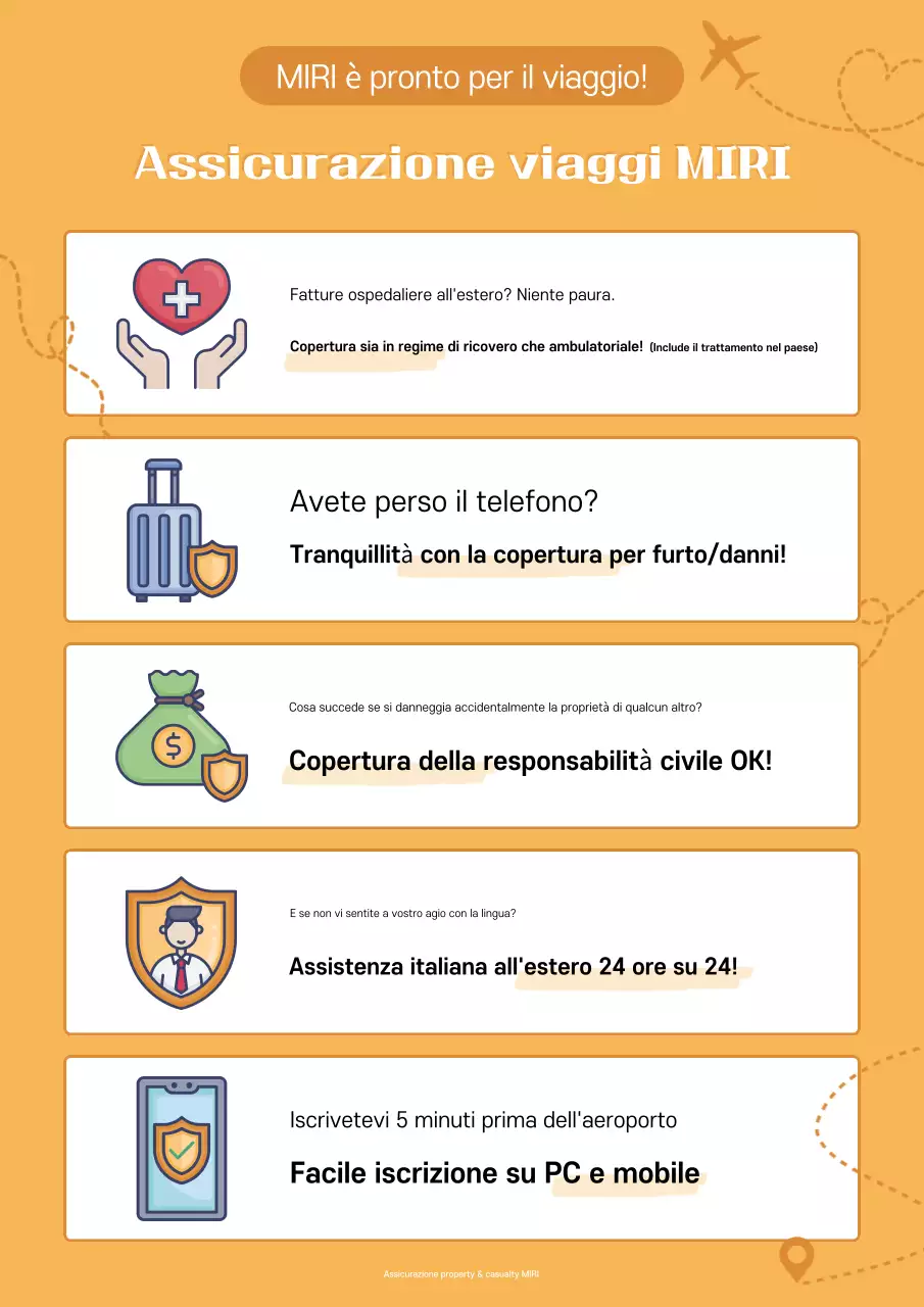 Promozione assicurazione viaggio semplice Orange