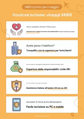 Promozione assicurazione viaggio semplice Orange