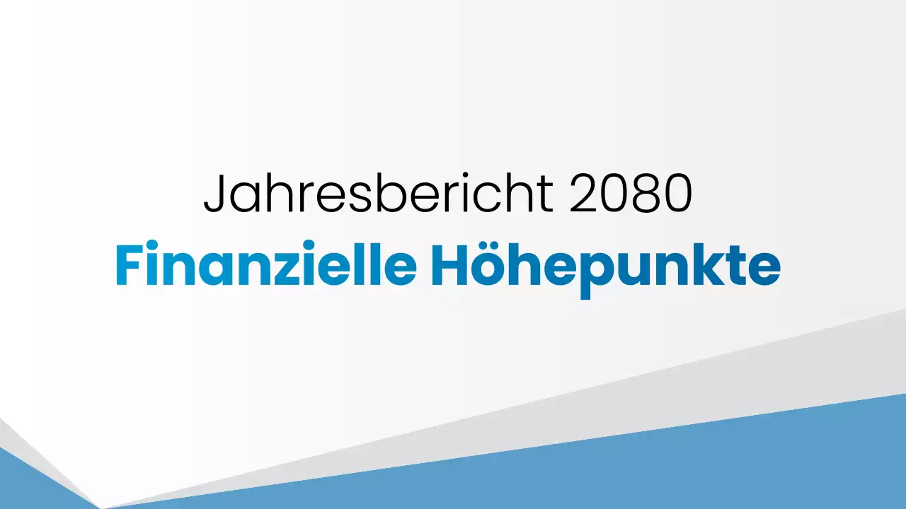 Blue Modern Finance-Bericht