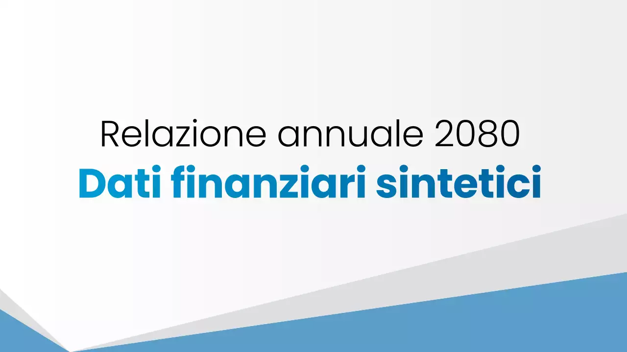 Rapporto sulla finanza moderna blu