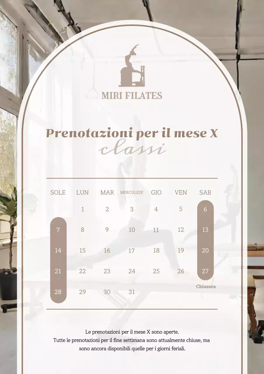 Guida al programma di allenamento Beige Clean