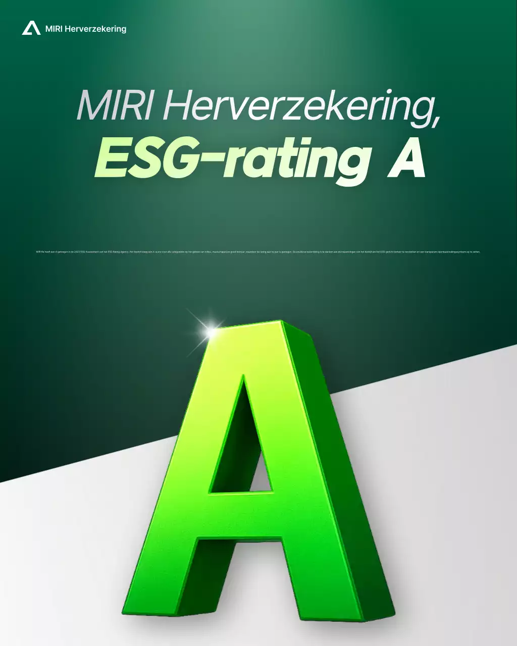 Advertentie voor Green Modern ESG-rating