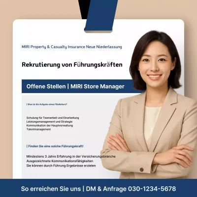 Stellenausschreibung von Beige Clean Recruitment