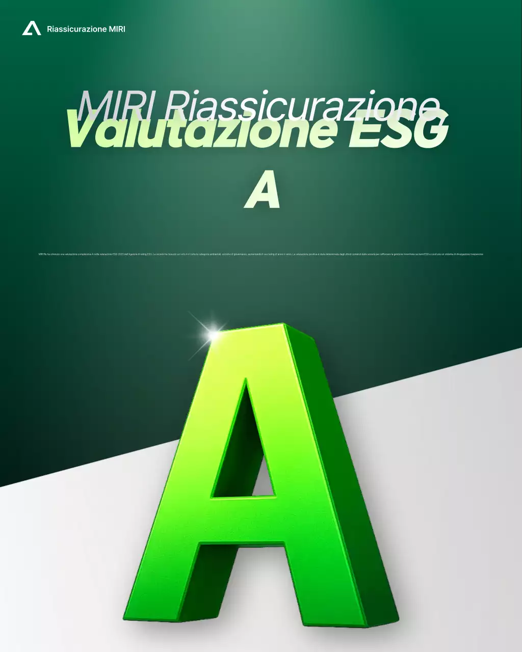 Pubblicità sul rating ESG Green Modern