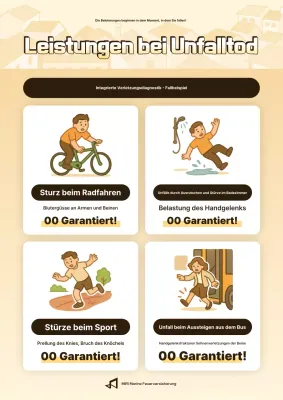 Beige Simple Sicherheitsgarantie-Leitfaden