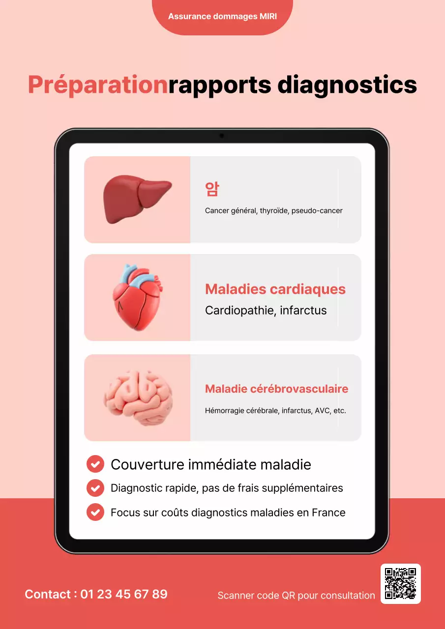 Publicité d'assurance moderne rose