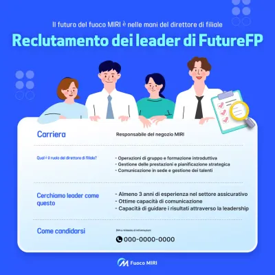 Guida al reclutamento del leader moderno blu