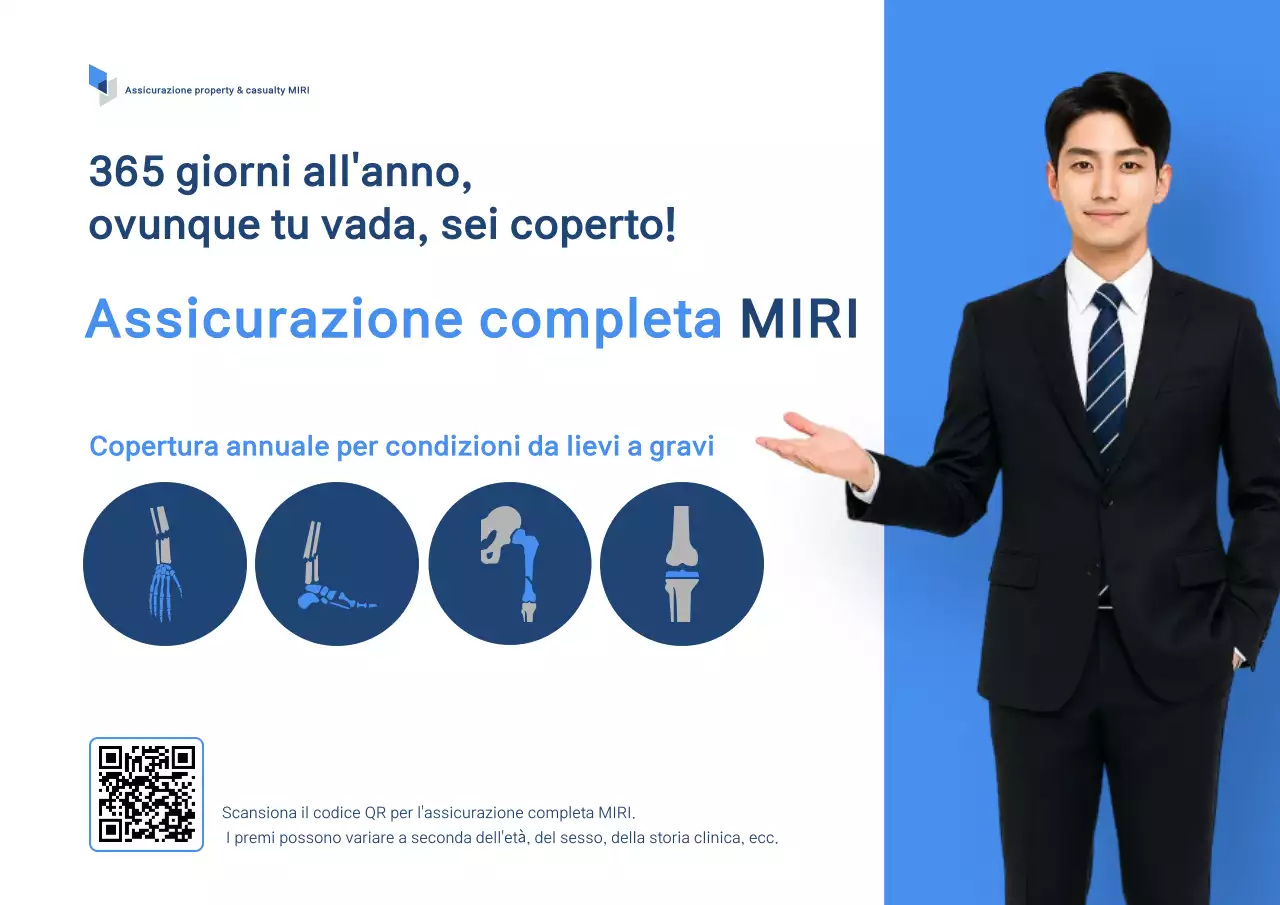 Pubblicità di Blue Modern Insurance