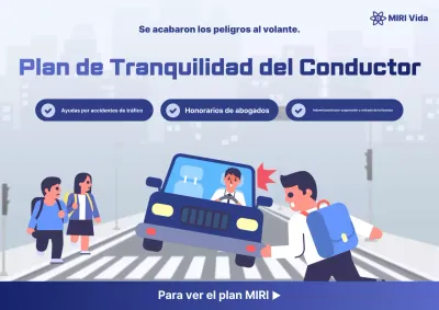 Promoción de la campaña de seguridad simple Sky Blue