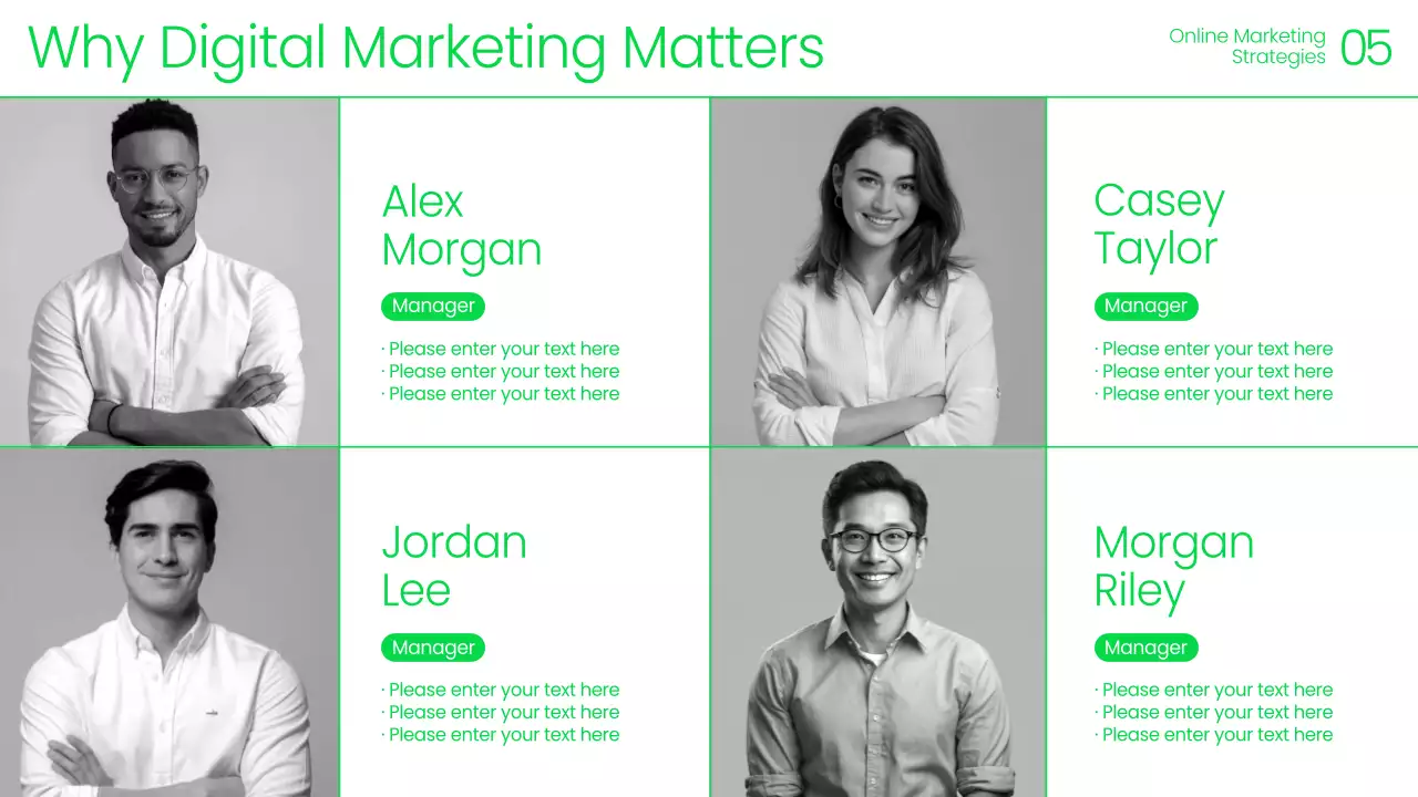 Green Modern Marketing Event Announcement