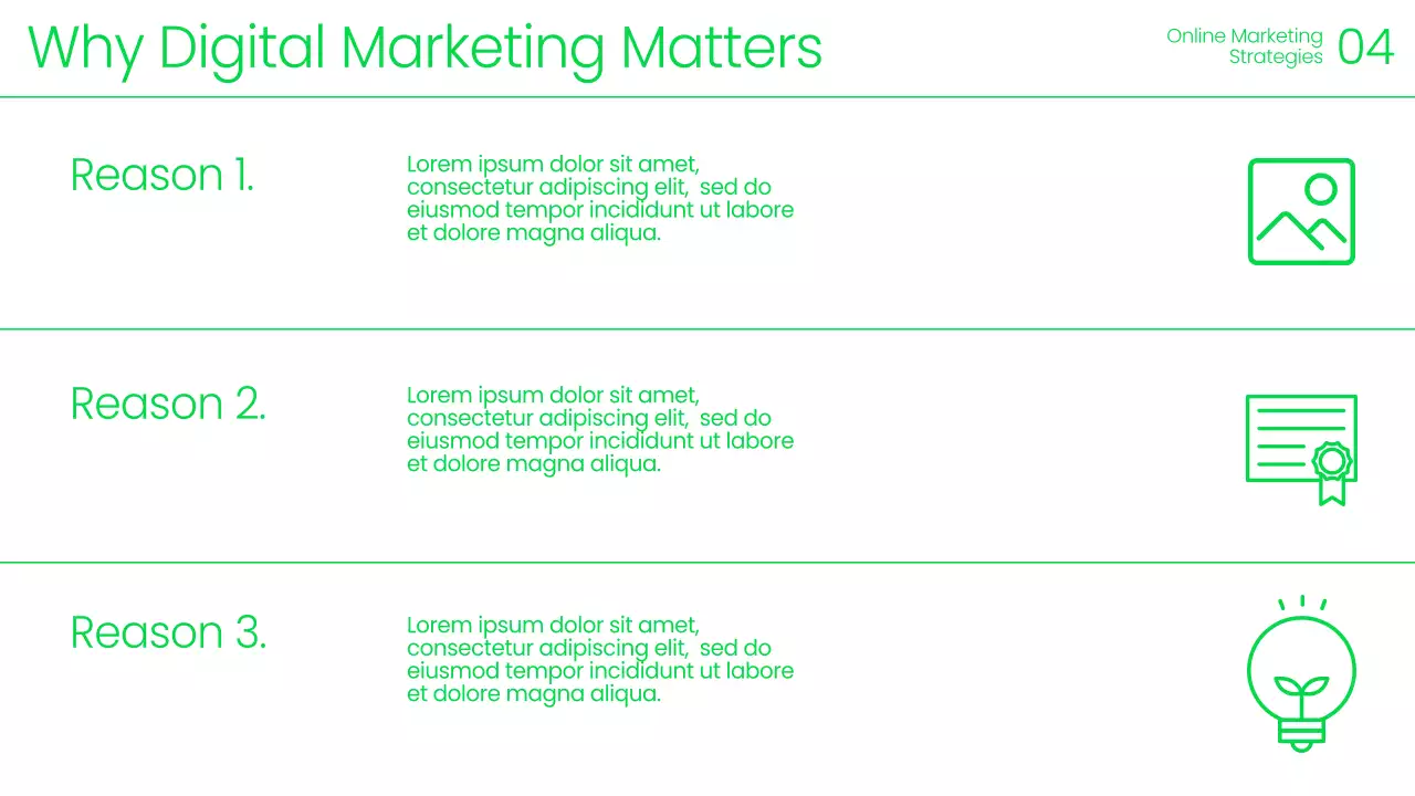 Green Modern Marketing Event Announcement