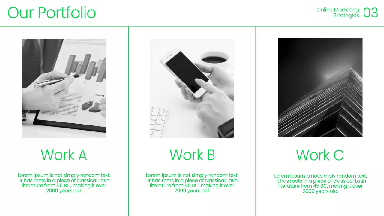 Green Modern Marketing Event Announcement