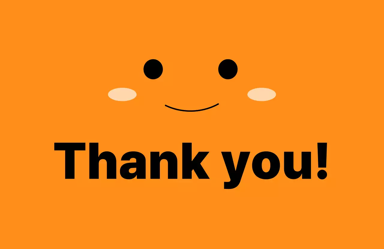 オレンジ かわいい メッセージ