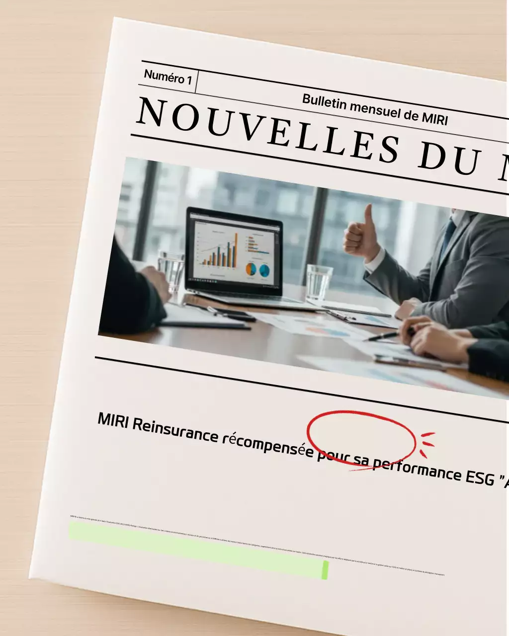 Actualités Beige Modern Management