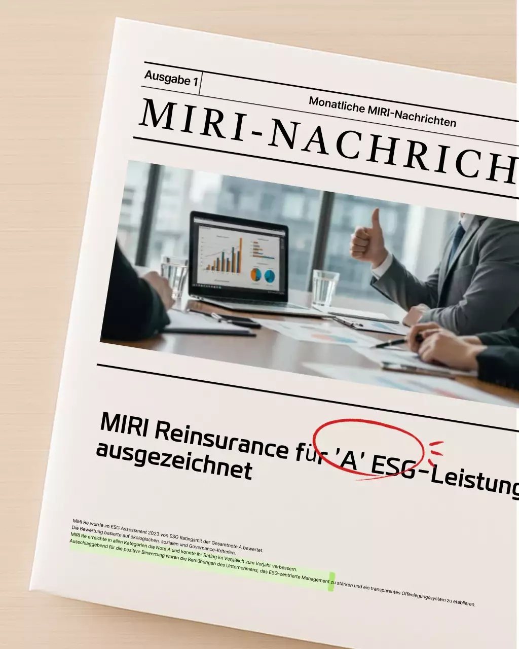 Beige Modern Management News