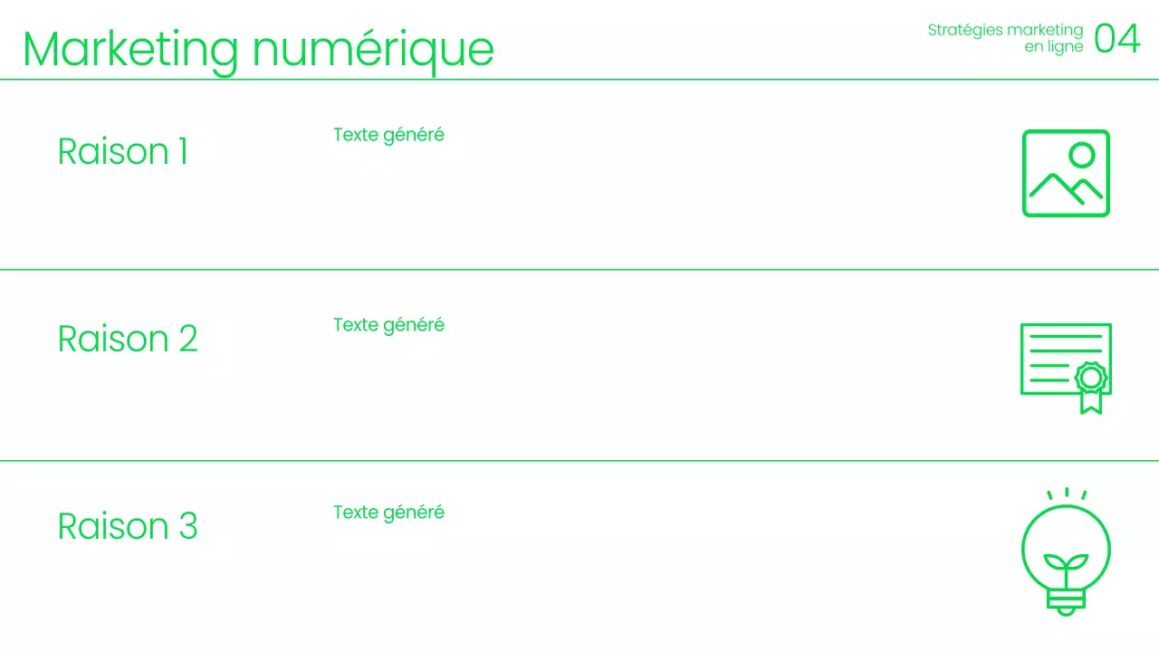 Annonce d'un événement de marketing moderne et écologique