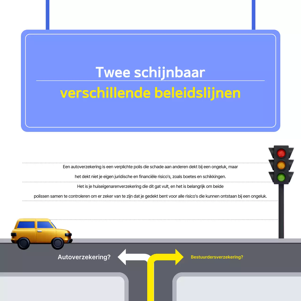 Advertentie voor Blue Modern Insurance