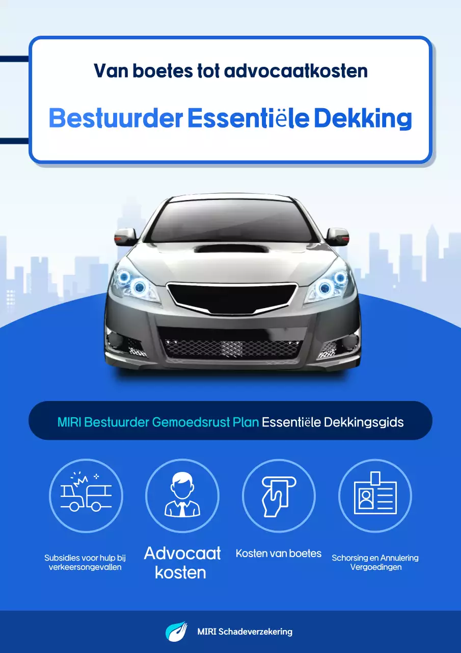 Advertentie voor Sky Blue Modern Insurance