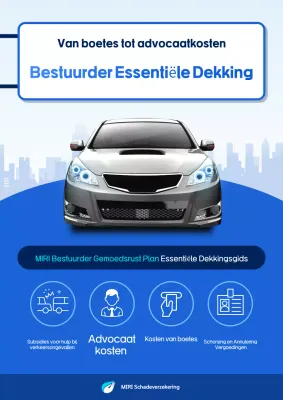 Advertentie voor Sky Blue Modern Insurance