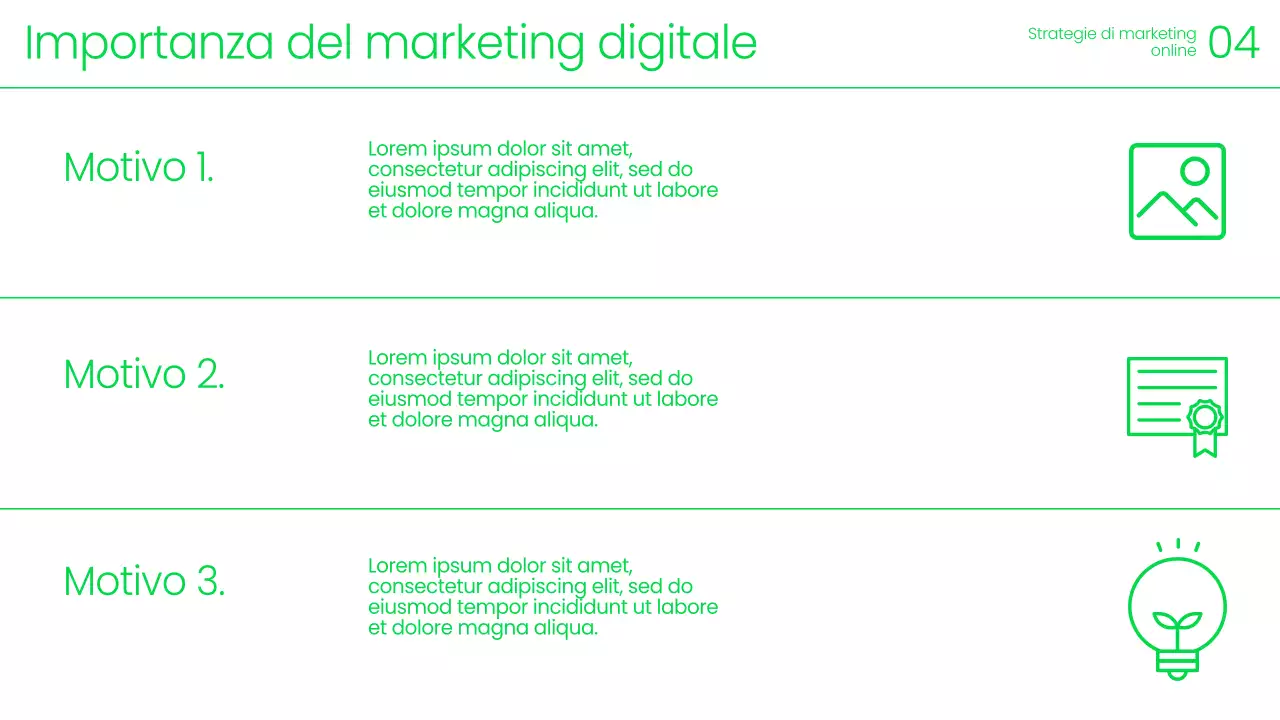 Annuncio dell'evento di marketing moderno e verde