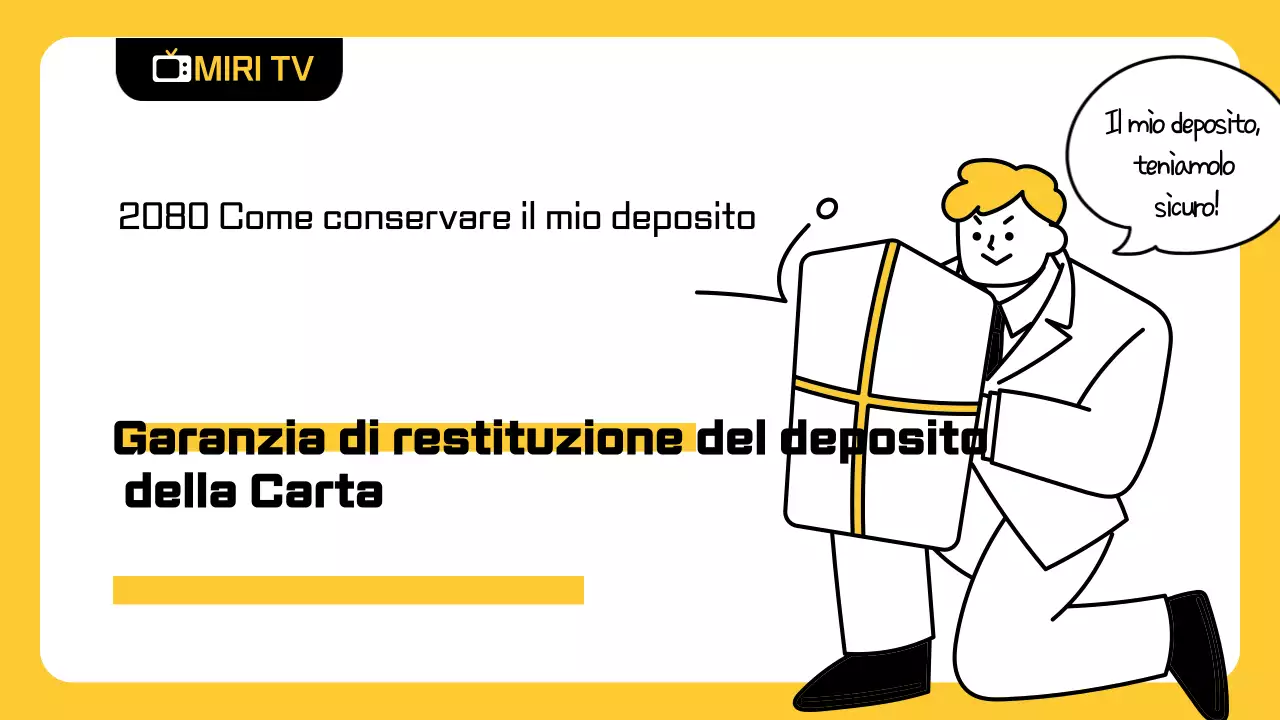 Informazioni sulla consegna dell'assicurazione sulla garanzia del prestito finanziario moderno giallo
