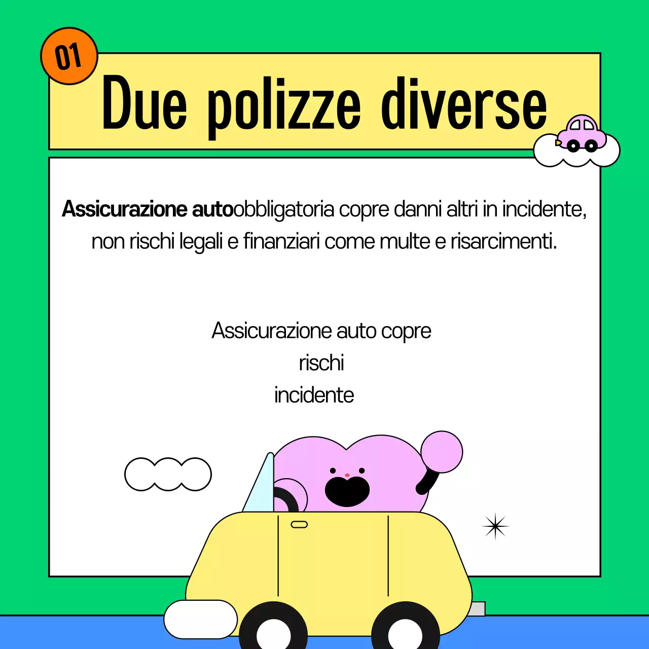 Guida all'assicurazione auto Blue Baby