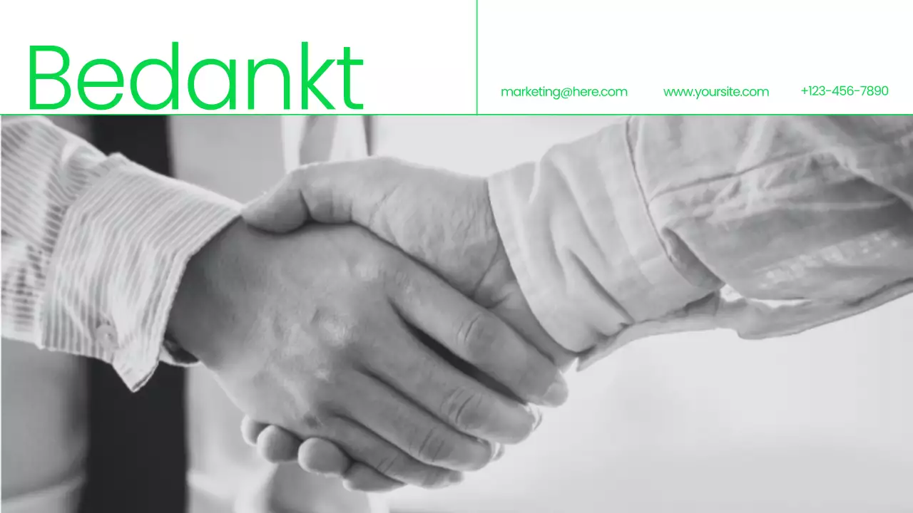 Aankondiging van het Green Modern Marketing-evenement