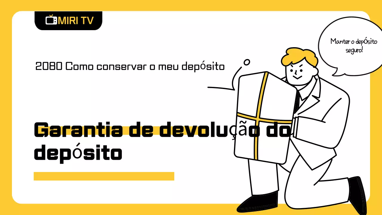 Informações sobre o Seguro de Garantia de Empréstimo Financeiro Amarelo Moderno