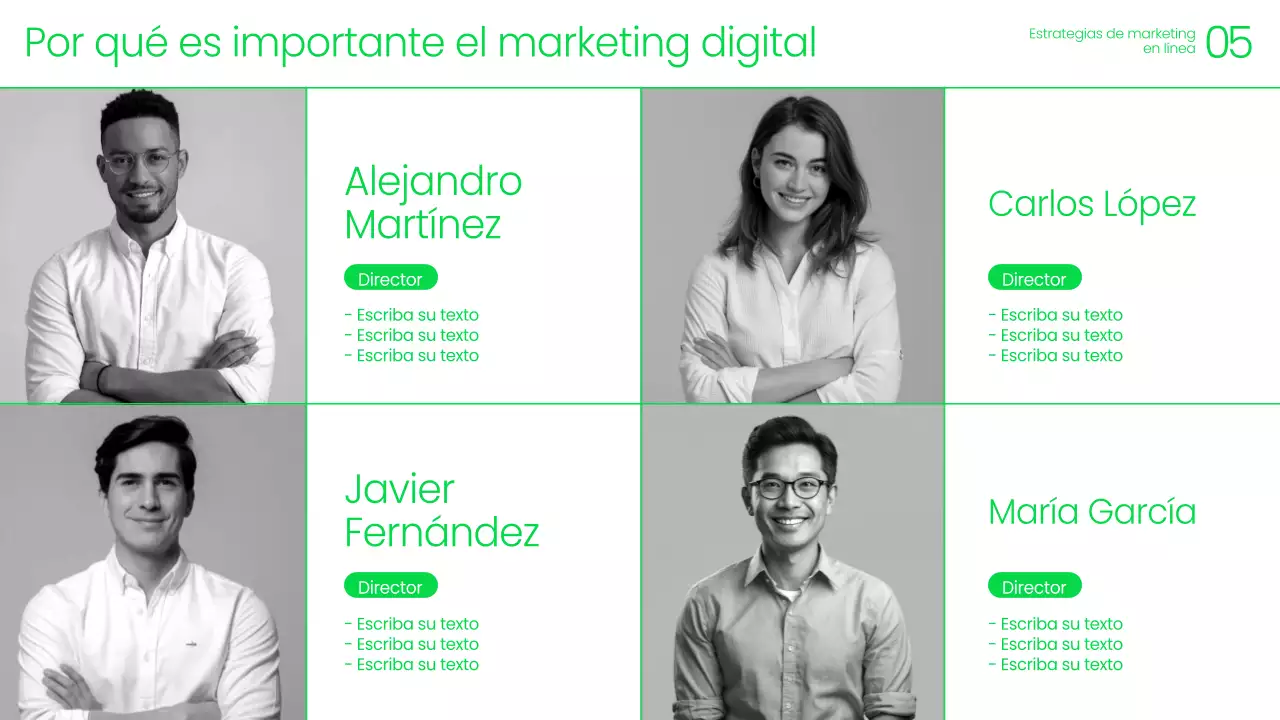 Anuncio de evento de marketing moderno y ecológico