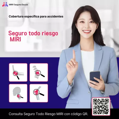 Anuncio de Blue Modern Insurance