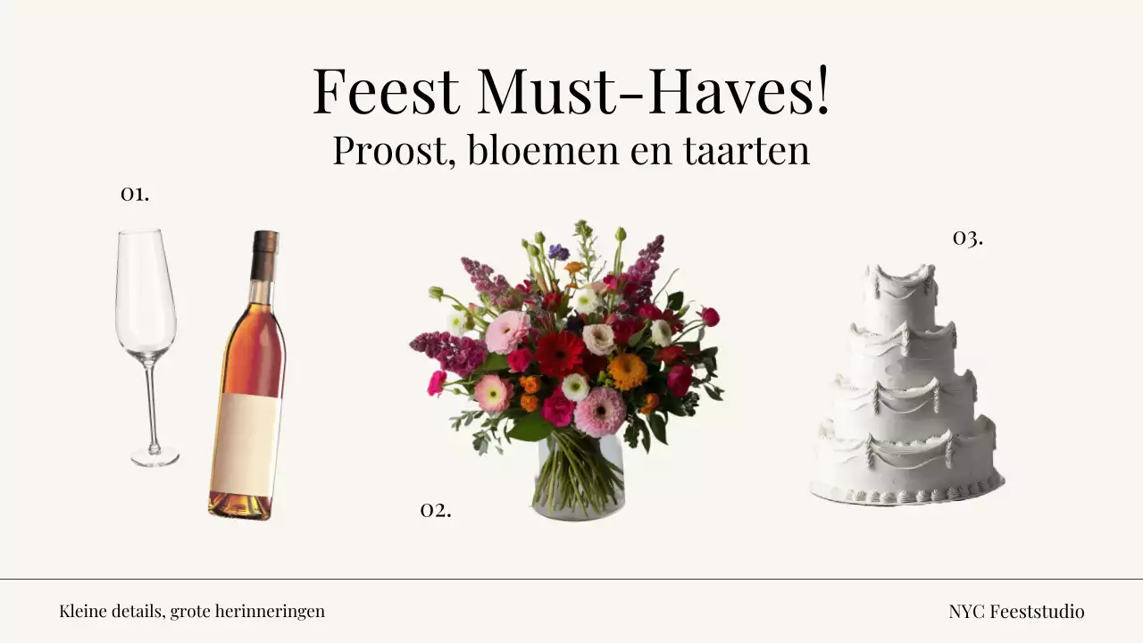 Beige Elegante Feestpromotie Youtube Miniatuur