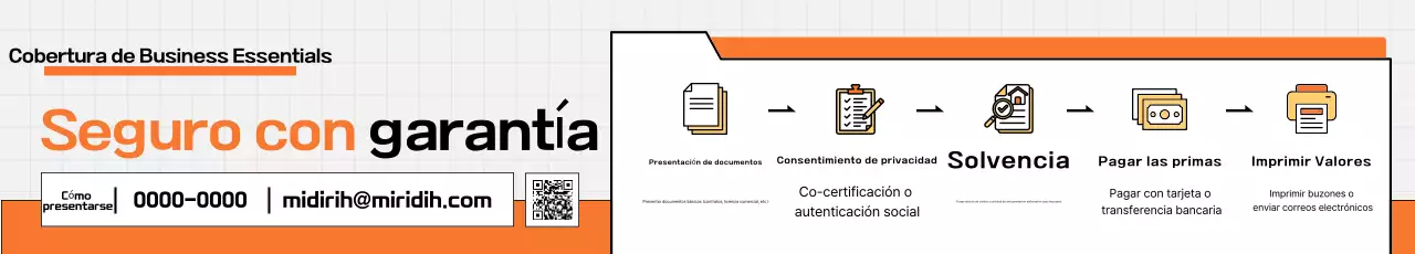 Guía de seguros de garantía Orange Clean